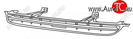 3 289 р. PRELUDE РЕШЕТКА РАДИАТОРА (Тайвань) ЧЕРН BODYPARTS hdpld97-100b  с доставкой в г. Вологда