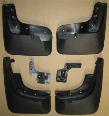 TIGUAN БРЫЗГОВИК ПЕРЕДН КРЫЛА Л+П (КОМПЛЕКТ) + ЗАДН (4 шт) BODYPARTS vwtgn07-310-n