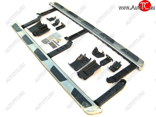 16 449 р. AUDI Q7 ПОРОГ-ПОДНОЖКА Л+П (КОМПЛЕКТ) OEM STYLE АЛЮМИН BODYPARTS ai0q706-4a0a-n  с доставкой в г. Вологда