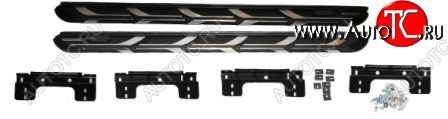 15 599 р. AUDI Q7 ПОРОГ-ПОДНОЖКА Л+П (КОМПЛЕКТ) АЛЮМИН BODYPARTS ai0q715-4a0a-n  с доставкой в г. Вологда