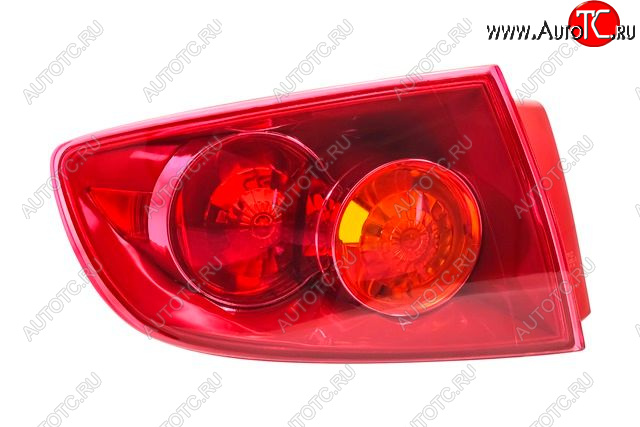 2 599 р. Левый фонарь DEPO  Mazda 3/Axela  BK (2003-2006) дорестайлинг седан  с доставкой в г. Вологда