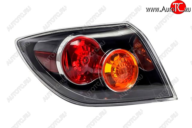 4 599 р. Левый фонарь DEPO Mazda 3/Axela BK дорестайлинг, хэтчбэк (2003-2006)  с доставкой в г. Вологда