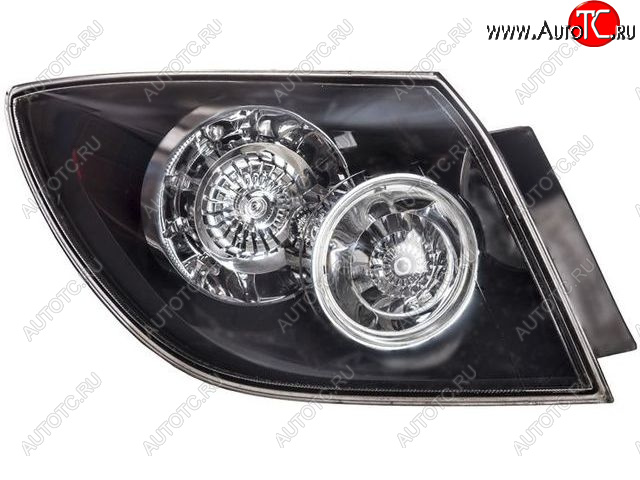 13 449 р. Левый фонарь (диодная) DEPO Mazda 3/Axela BK дорестайлинг, хэтчбэк (2003-2006)  с доставкой в г. Вологда