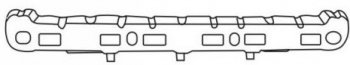 VITARA УСИЛИТЕЛЬ БАМПЕРА ЗАДН (5 дв) (Тайвань) API szvit88-701
