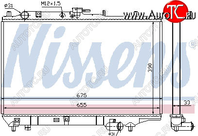 7 649 р. 323 РАДИАТОР ОХЛАЖДЕН MT 1.6 1.8 (3 дв) BODYPARTS mz32390-910  с доставкой в г. Вологда