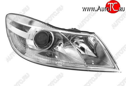 12 249 р. Правая фара (c электрокорректором) DEPO  Skoda Octavia  A5 (2008-2013) лифтбэк рестайлинг  с доставкой в г. Вологда