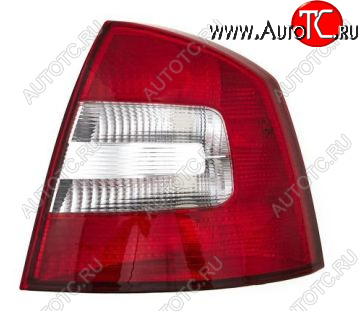 3 189 р. Правый фонарь DEPO  Skoda Octavia  A5 (2008-2013) лифтбэк рестайлинг  с доставкой в г. Вологда