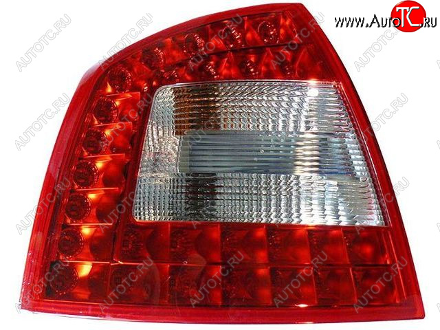 8 199 р. Левый фонарь (диодная) DEPO  Skoda Octavia  A5 (2008-2013) лифтбэк рестайлинг  с доставкой в г. Вологда