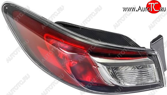 4 599 р. Левый фонарь DEPO  Mazda 3/Axela  BL (2009-2011) дорестайлинг седан  с доставкой в г. Вологда