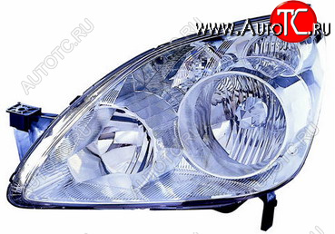 12 349 р. Фара в сборе левая DEPO  Honda CR-V  RD4,RD5,RD6,RD7,RD9  (2004-2006) рестайлинг  с доставкой в г. Вологда