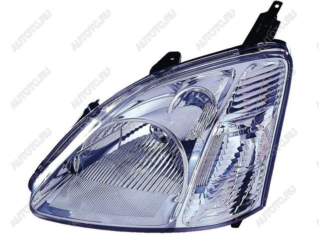 8 649 р. Левая фара (c электрокорректором) DEPO Honda Civic EP хэтчбэк 3 дв. дорестайлинг (2000-2003)  с доставкой в г. Вологда