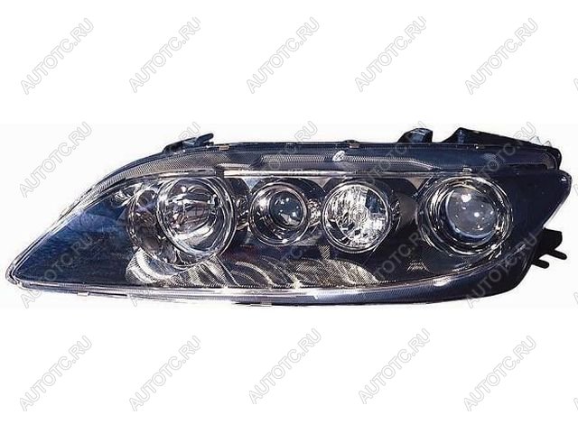 14 999 р. Левая фара (с электрокорректором, с противотум) BODYPARTS  Mazda 6  GG (2005-2008) седан рестайлинг  с доставкой в г. Вологда