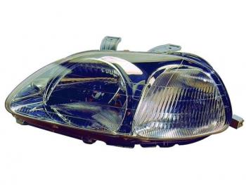 Левая фара (под корректор) DEPO Honda Civic  EJ,EK,EM (1995-1998) седан дорестайлинг