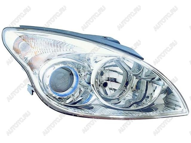 9 549 р. Правая фара (под корректор) DEPO Hyundai I30 FD хэтчбек дорестайлинг (2007-2010)  с доставкой в г. Вологда