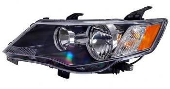 Левая фара (c электрокорректором) DEPO Mitsubishi Outlander  XL (2005-2009) (CW)  дорестайлинг