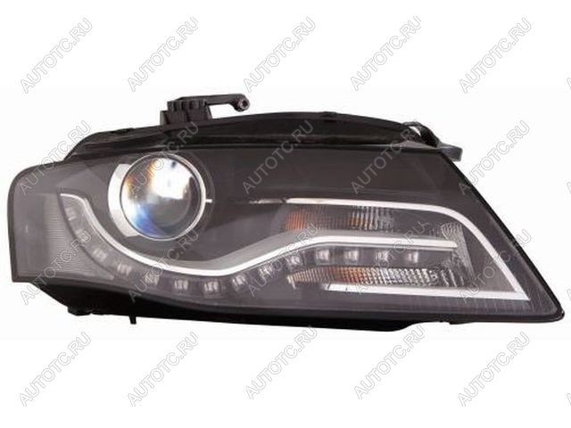 21 799 р. Правая фара (с электрокорректором, ксенон) BodyParts Audi A4 B8 дорестайлинг, седан (2007-2011)  с доставкой в г. Вологда