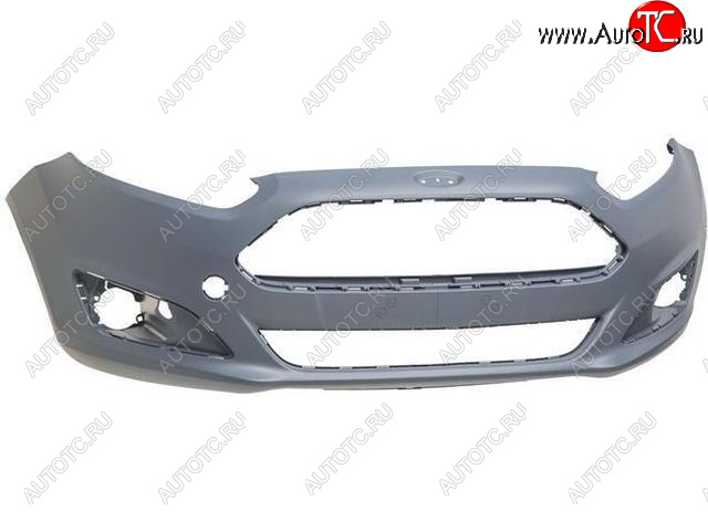4 099 р. Передний бампер BODYPARTS  Ford Fiesta  6 (2012-2019) седан рестайлинг (неокрашенный)  с доставкой в г. Вологда