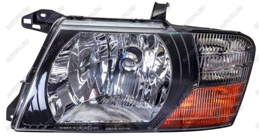 10 699 р. Левая фара (под корректор) DEPO  Mitsubishi Pajero  3 V60 (1999-2003) дорестайлинг  с доставкой в г. Вологда