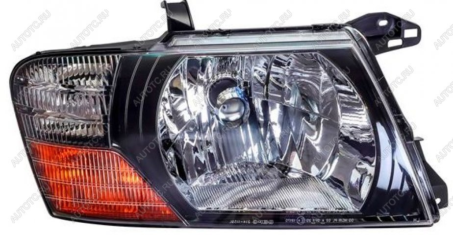 10 699 р. Правая фара (под корректор) DEPO  Mitsubishi Pajero  3 V60 (1999-2003) дорестайлинг  с доставкой в г. Вологда