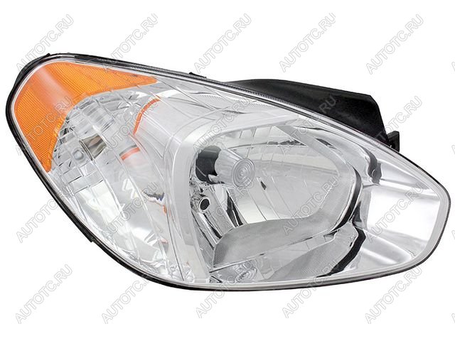 5 749 р. Правая фара DEPO Hyundai Verna 2 MC седан (2005-2011)  с доставкой в г. Вологда