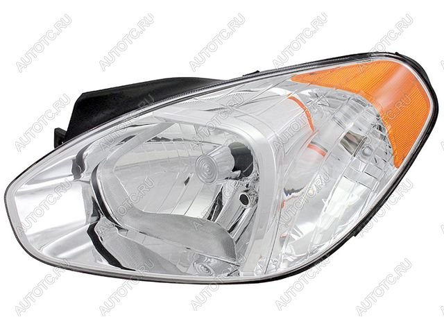 5 749 р. Фара в сборе левая DEPO Hyundai Verna 2 MC седан (2005-2011)  с доставкой в г. Вологда
