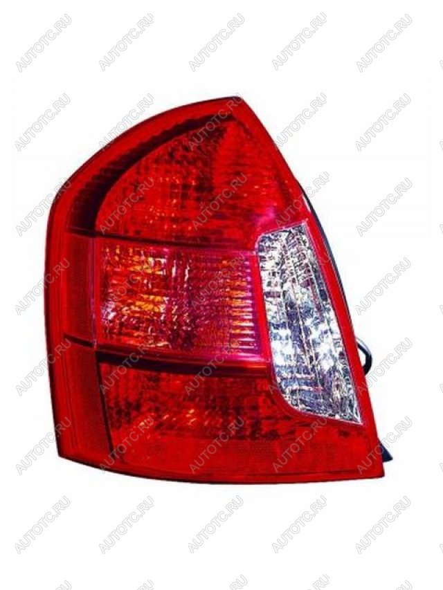 3 499 р. Левый фонарь DEPO Hyundai Verna 2 MC седан (2005-2011)  с доставкой в г. Вологда