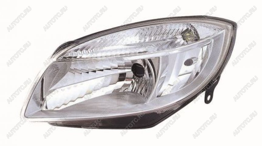 6 999 р. Левая фара (с электрокорректором) BodyParts Skoda Fabia Mk2 хэтчбэк дорестайлинг (2007-2010)  с доставкой в г. Вологда