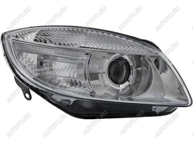 12 699 р. Правая фара (с электрокорректором, линзован) BodyParts Skoda Fabia Mk2 хэтчбэк дорестайлинг (2007-2010)  с доставкой в г. Вологда