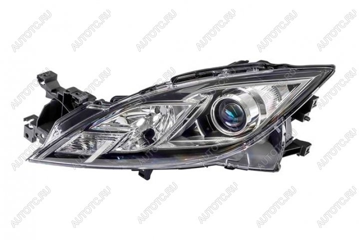 11 899 р. Левая фара (под корректор) DEPO  Mazda 6  GH (2010-2012) рестайлинг седан  с доставкой в г. Вологда