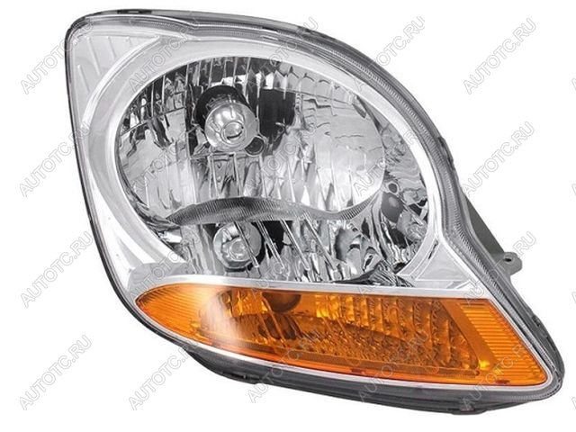 6 449 р. Правая фара (под корректор) DEPO  Chevrolet Spark  M200,250 (2005-2010)  с доставкой в г. Вологда