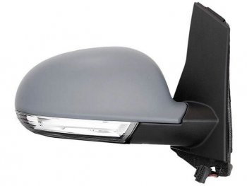 GOLF PLUS ЗЕРКАЛО ПРАВ ЭЛЕКТР С ПОДОГРЕВ С УК.ПОВОР ГРУНТ (convex) (Тайвань) POLYWAY vwglp04-450-r