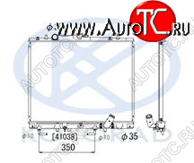 8 399 р. PAJERO SPORT {4D56+USA} РАДИАТОР ОХЛАЖДЕН AT 2.5 2.7 (турбодизель) (KOYO) KOYORAD mbpas97-914  с доставкой в г. Вологда