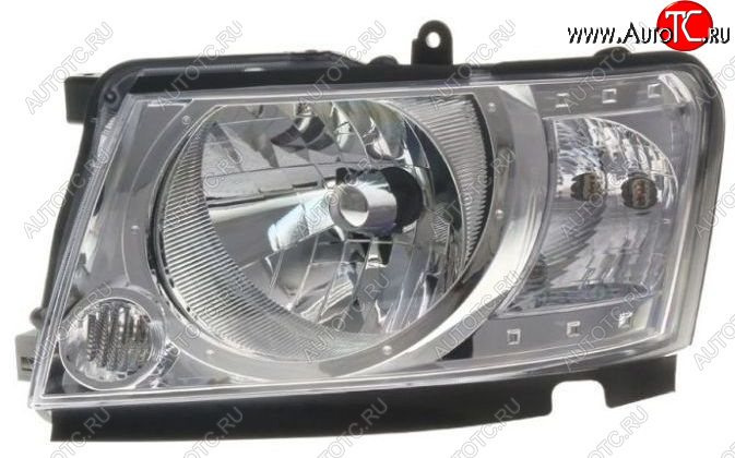 8 949 р. Левая фара (без корректора) BodyParts  Nissan Patrol  5 (2004-2010) Y61 2-ой рестайлинг  с доставкой в г. Вологда
