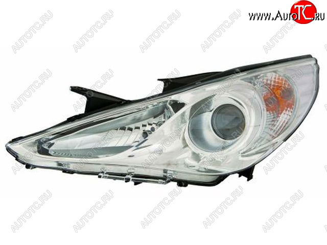 11 899 р. Левая фара (под корректор) DEPO Hyundai Sonata YF (2009-2014)  с доставкой в г. Вологда