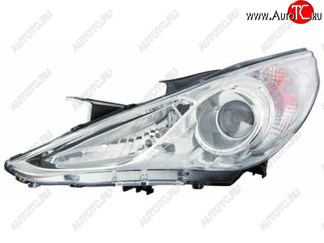 13 199 р. Левая фара (ксенон, под корректор) DEPO Hyundai Sonata YF (2009-2014)  с доставкой в г. Вологда