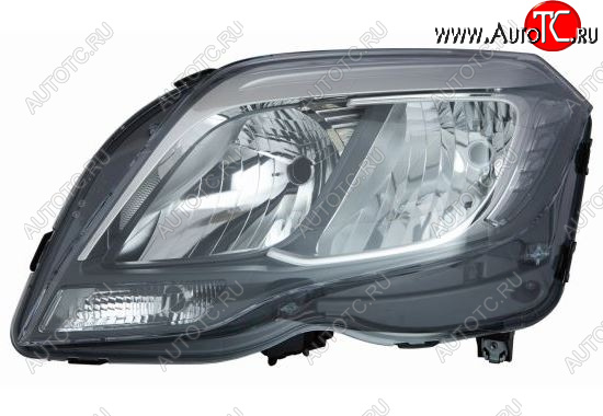 0 р. Левая фара (c электрокорректором) DEPO  Mercedes-Benz C-Class  W204 (2011-2015) рестайлинг седан  с доставкой в г. Вологда