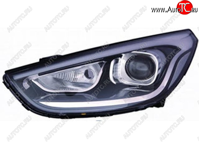 29 499 р. IX35 ФАРА ЛЕВ ЛИНЗОВАН ПКОРРЕКТОР , ДИОД , ВНУТРИ ЧЕРН (DEPO) DEPO hnx3513-000-l  с доставкой в г. Вологда