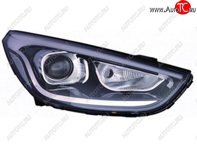 28 699 р. Правая фара (под корректор, диодная) DEPO Hyundai IX35 LM рестайлинг (2013-2018)  с доставкой в г. Вологда