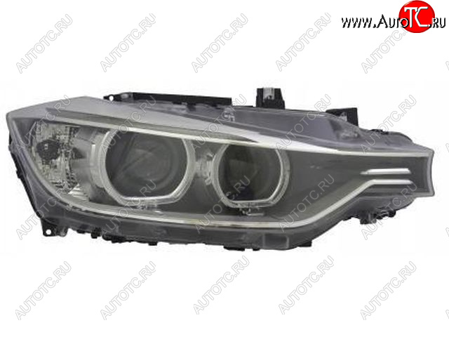 23 899 р. Правая фара (c электрокорректором) DEPO BMW 3 серия F30 седан дорестайлинг (2012-2015) (ксенон)  с доставкой в г. Вологда