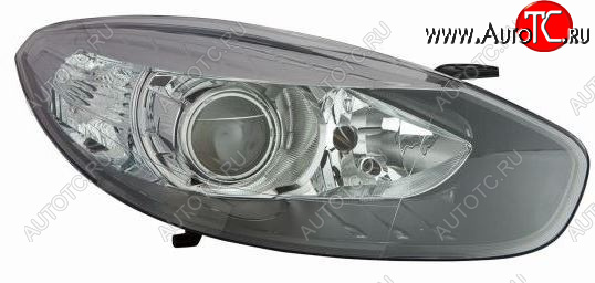 13 749 р. Левая фара (с электрокорректором, линзован) Bodyparts  Renault Fluence (2012-2016) рестайлинг  с доставкой в г. Вологда