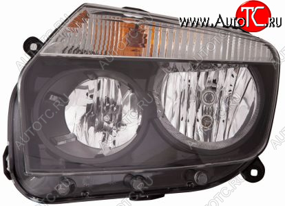 7 449 р. Левая фара (под корректор) BodyParts  Renault Duster  HS (2010-2015) дорестайлинг  с доставкой в г. Вологда