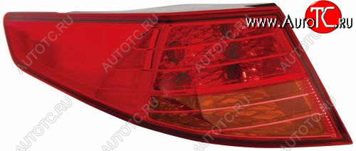 5 899 р. Левый фонарь DEPO  KIA Optima  3 TF (2010-2013) дорестайлинг седан  с доставкой в г. Вологда