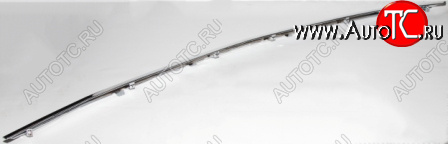 9 199 р. Молдинг решетки радиатора (пр-во Тайвань) API  Honda Accord  8 CU (2011-2013) седан рестайлинг (хром)  с доставкой в г. Вологда