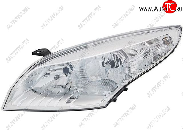 12 499 р. Правая фара (c электрокорректором) DEPO  Renault Megane  седан (2008-2012)  дорестайлинг  с доставкой в г. Вологда