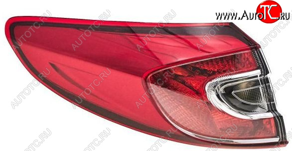 4 549 р. Левый фонарь DEPO  Renault Megane  седан (2013-2016)  рестайлинг  с доставкой в г. Вологда