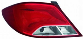 Левый фонарь DEPO Hyundai Solaris  RBr (2014-2017) седан рестайлинг