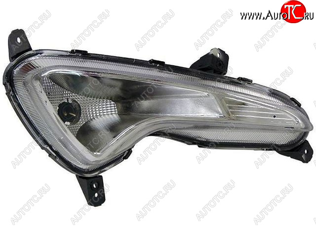 2 299 р. Противотуманная фара правая DEPO  Hyundai Solaris  RBr (2014-2017) седан рестайлинг, хэтчбэк рестайлинг  с доставкой в г. Вологда