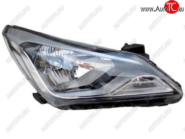 2 479 р. Правая фара (корректор) BODYPARTS  Hyundai Solaris  RBr (2014-2017) седан рестайлинг  с доставкой в г. Вологда