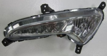 Левая противотуманная фара (диодная) BODYPARTS Hyundai Solaris  RBr (2014-2017) седан рестайлинг