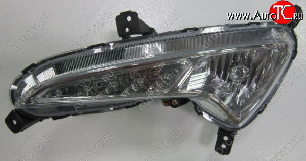 3 799 р. Левая противотуманная фара (диодная) BODYPARTS  Hyundai Solaris  RBr (2014-2017) седан рестайлинг  с доставкой в г. Вологда